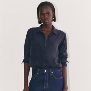 NWT Everlane The Must-Have Shirt in Silky Cotton size 16